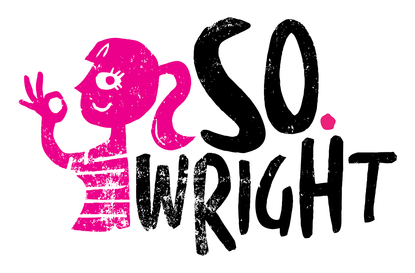 Logo design for Manchester-based DJ/radio presenter So. Wright
