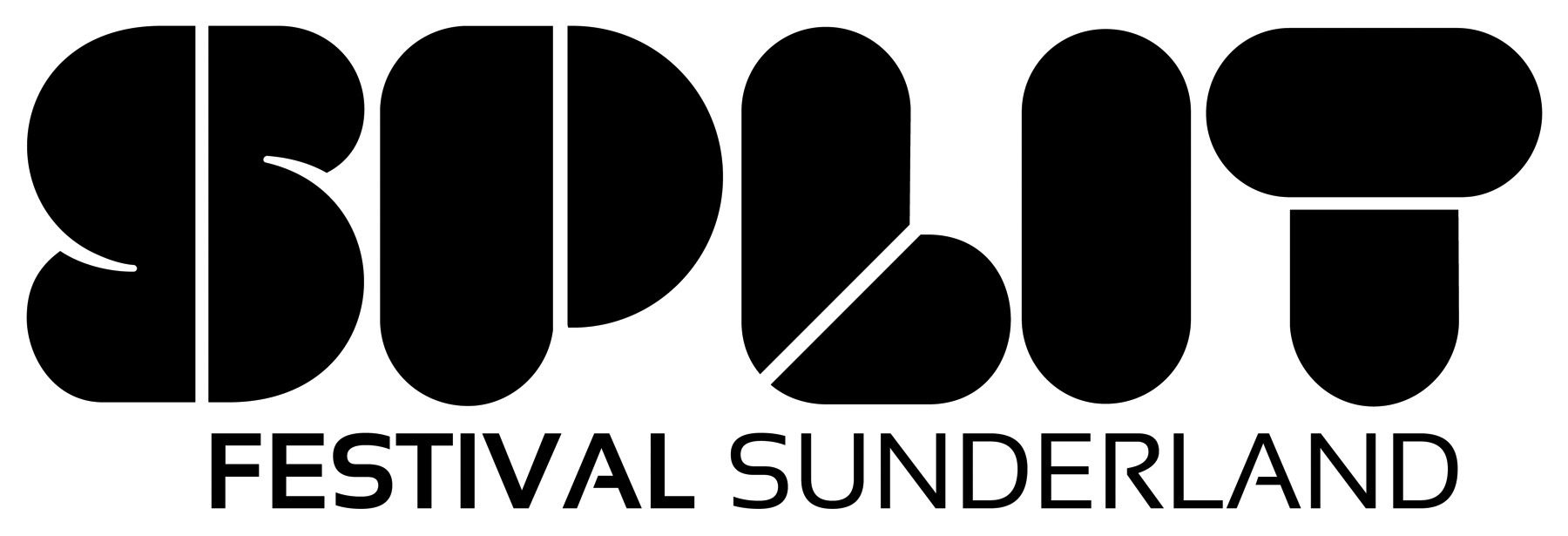 Identity for Sunderland's Split Festival.