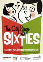 Programme cover for this year's 'The City Sings' event for Sunderland Live.