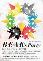 B>E>A>K's Party